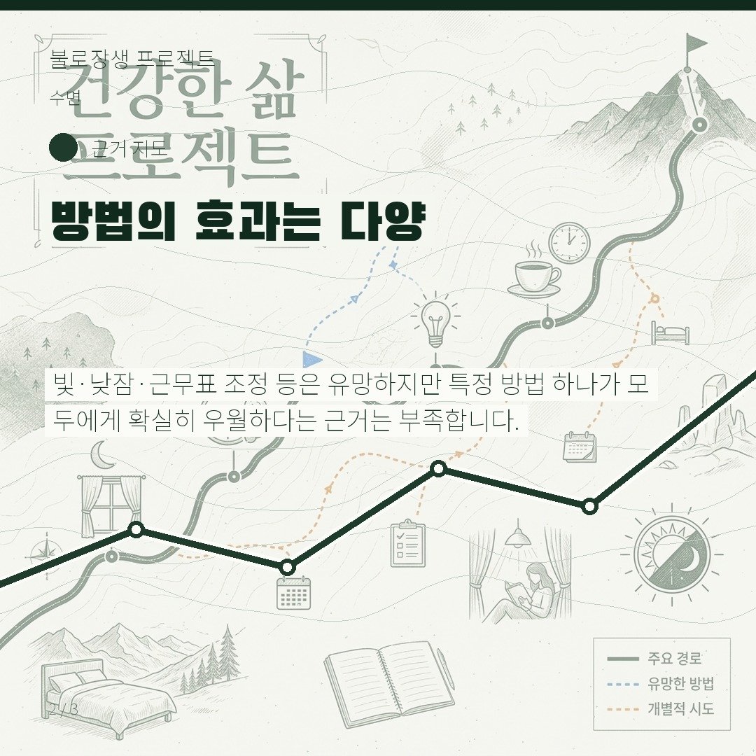 방법의 효과는 다양