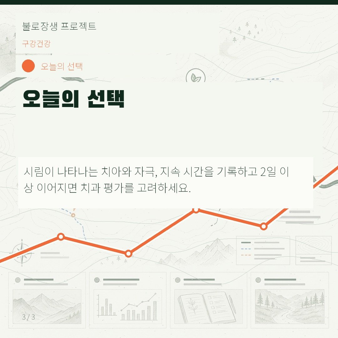 오늘의 선택